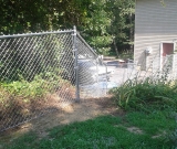 5' Residential Galvanized Chainlink