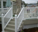 Railing Down Deck Steps