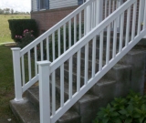 Railing Along Stairs
