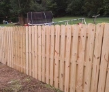Shadow Box Wood Privacy Fence